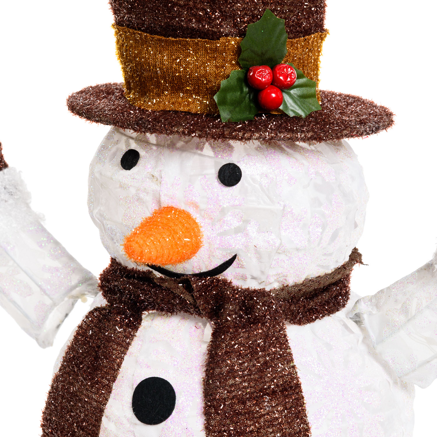 Faltbarer Schneemann, h. 60 cm, aus Kunststoff 4 Faltbarer Schneemann, h. 60 cm, aus Kunststoff 4