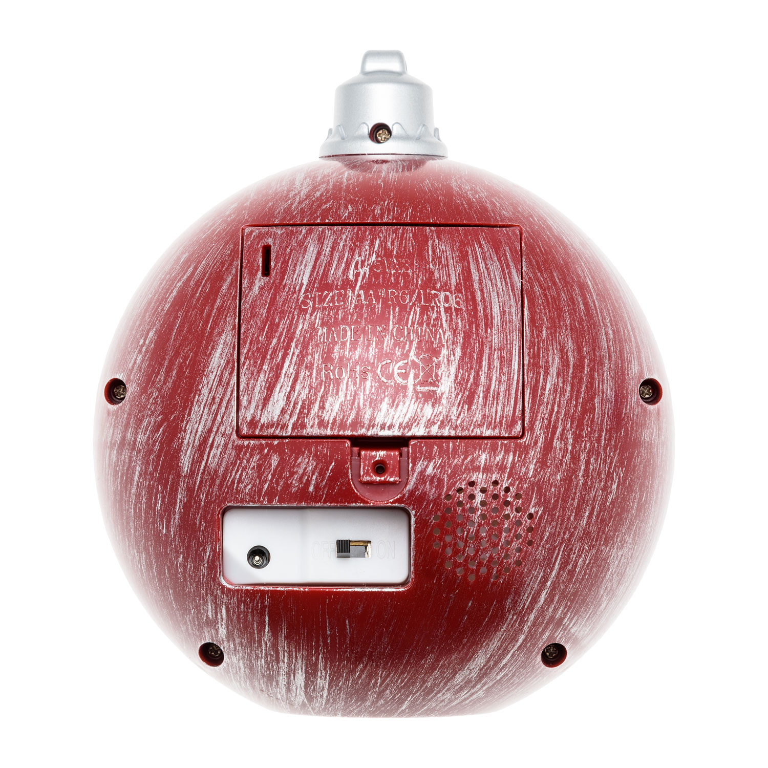 Sphärische rote LED Weihnachtslaterne mit Wasser gefüllt, h 16 cm, warmweiß 5 Sphärische rote LED Weihnachtslaterne mit Wasser gefüllt, h 16 cm, warmweiß 5