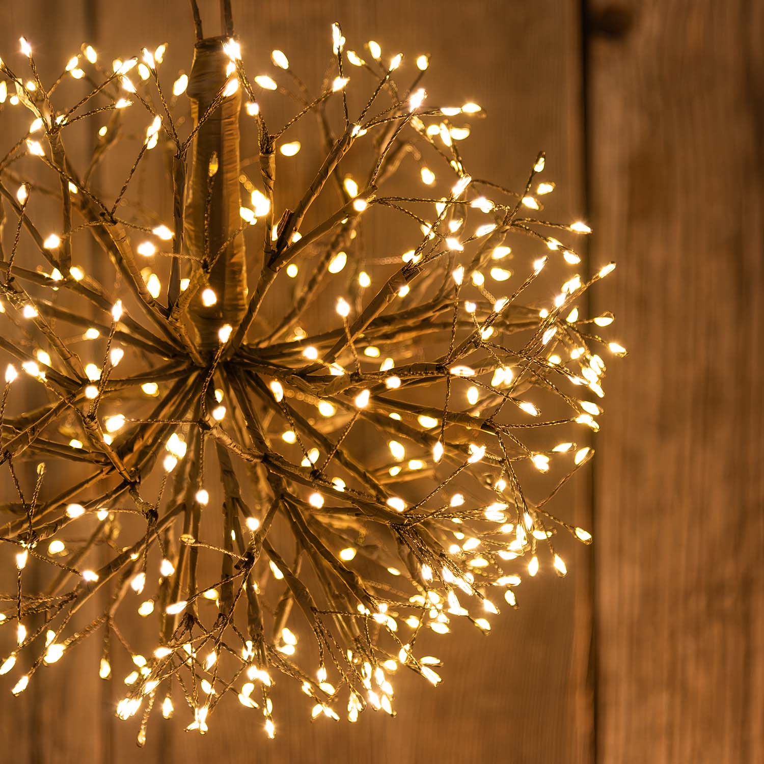 RICCO Sphere with Brown Branches, Ø 30 cm, 384 Warm White MicroLEDs, Indoor Use 3 RICCO Sphere with Brown Branches, Ø 30 cm, 384 Warm White MicroLEDs, Indoor Use 3