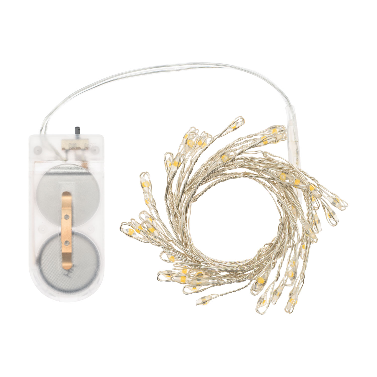 MiniCluster-Lichterkette 0,9 m, 45 MicroLEDs warmweiß 12 MiniCluster-Lichterkette 0,9 m, 45 MicroLEDs warmweiß 12