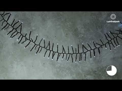 Catena Festone di Luce 11,5 m, 1100 miniled bianco freddo 2