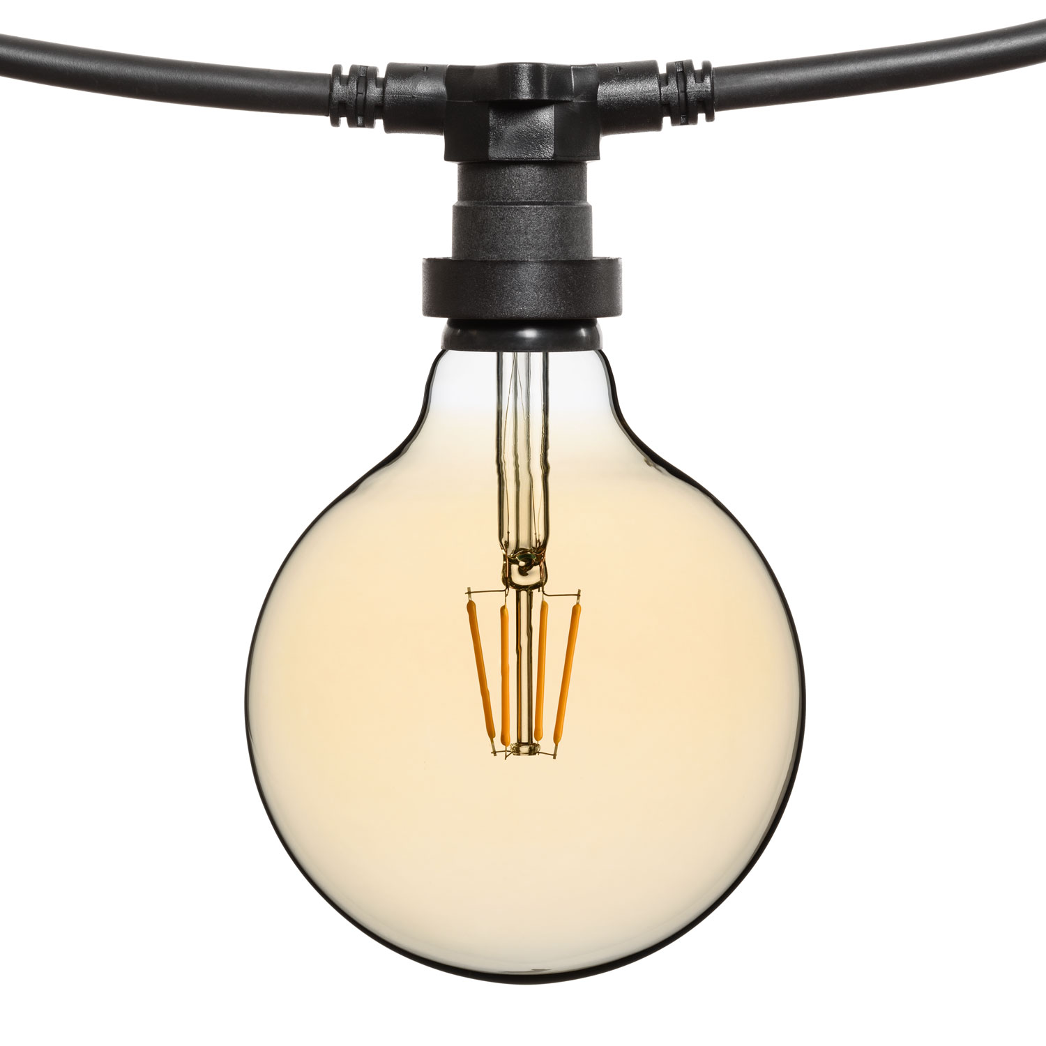 Guirnalda 5m con bombillas led de 4W globo Ø 125mm 6 Guirnalda 5m con bombillas led de 4W globo Ø 125mm 6
