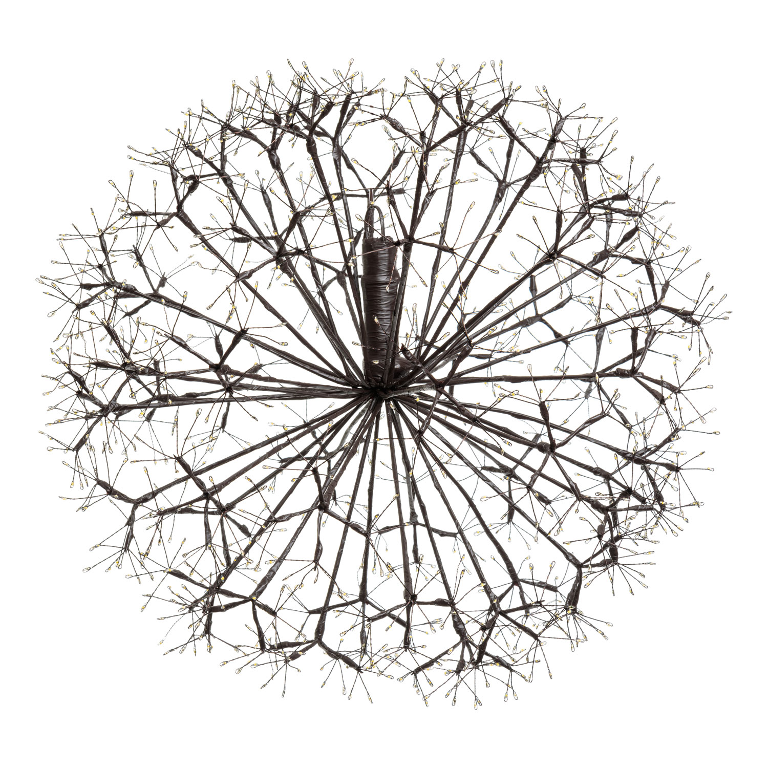 RICCO Sphere with Brown Branches, Ø 60 cm, 1200 Warm White MicroLEDs, Indoor Use 5 RICCO Sphere with Brown Branches, Ø 60 cm, 1200 Warm White MicroLEDs, Indoor Use 5