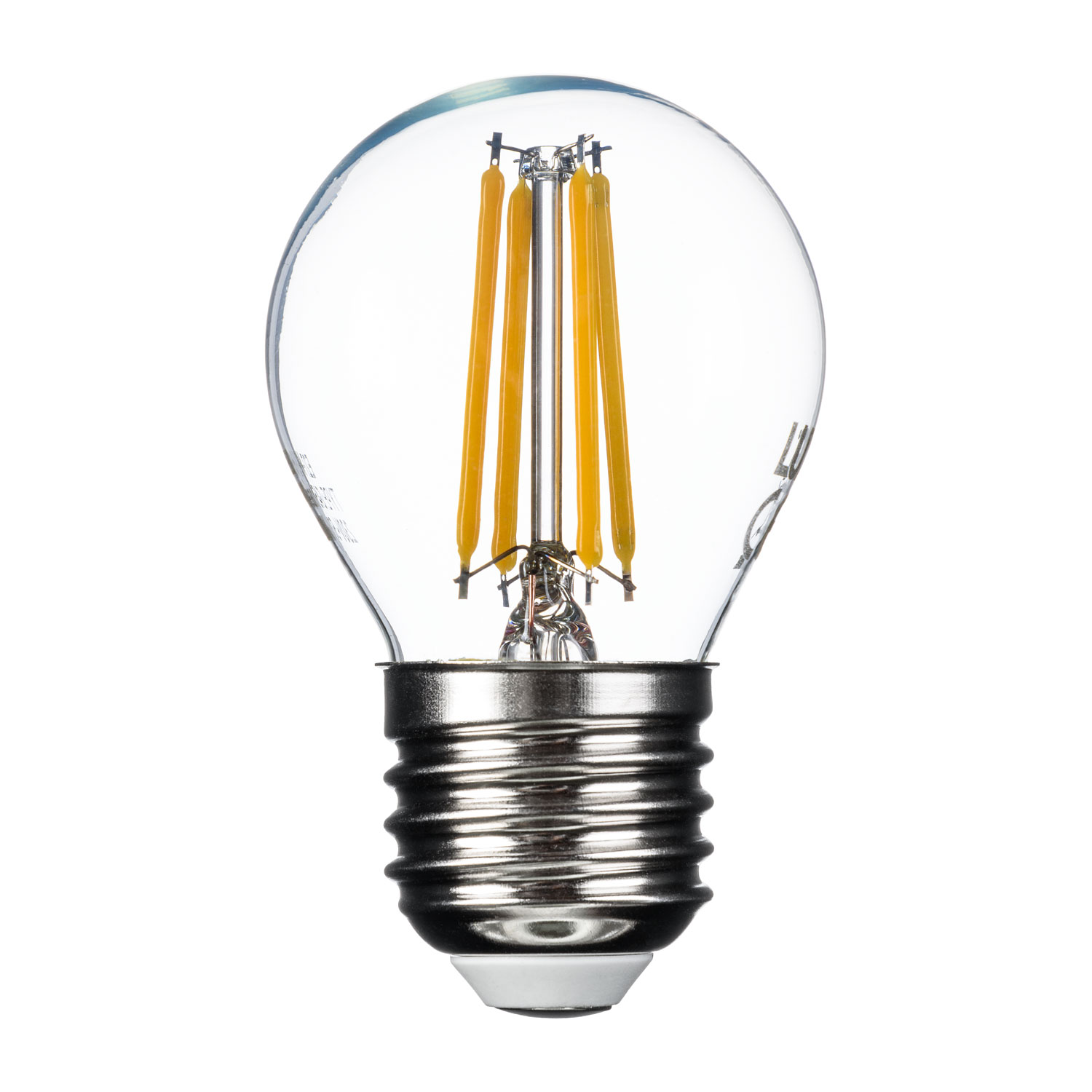 Set 3 E27 Vintage Filament LED Mini Sphere Bulbs 2 Set 3 E27 Vintage Filament LED Mini Sphere Bulbs 2