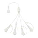 Connecteur Y 3 Sorties Pour Guirlandes Lumineuses 2 Broches - Étanche IP65 - Pour Noël, Extérieur, Filets Lumineux - 1
