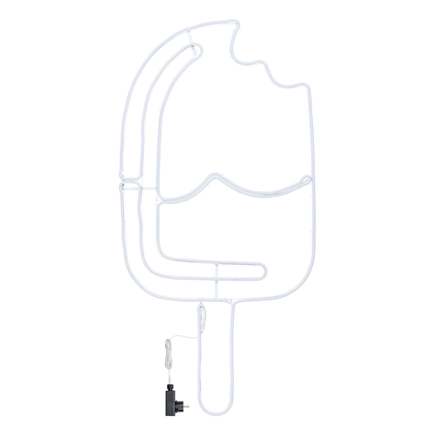 LED Lichtschlauch-Wassereis mit Neon-Effekt, kaltweiß und warmweiß  2 LED Lichtschlauch-Wassereis mit Neon-Effekt, kaltweiß und warmweiß  2