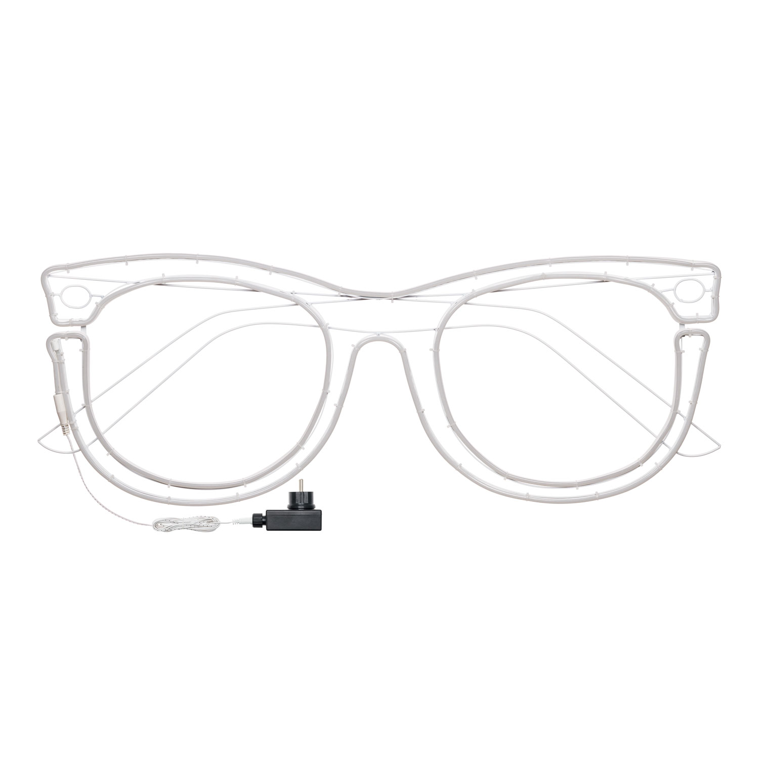 Gafas de sol led blanco frío, efecto neón 2 Gafas de sol led blanco frío, efecto neón 2
