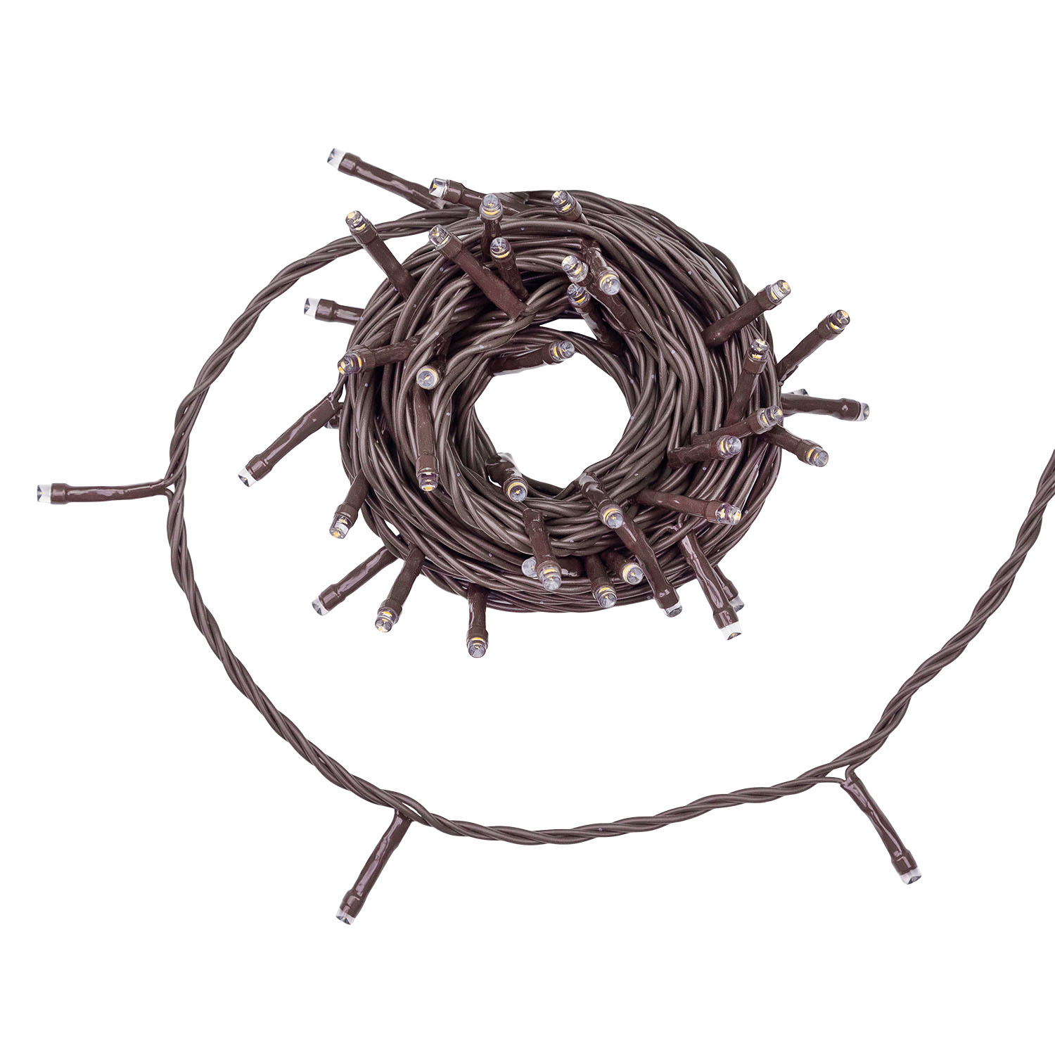 Catena Connect+ 8 m, 80 led bianco caldo, cavo marrone, prolungabile 2 Catena Connect+ 8 m, 80 led bianco caldo, cavo marrone, prolungabile 2
