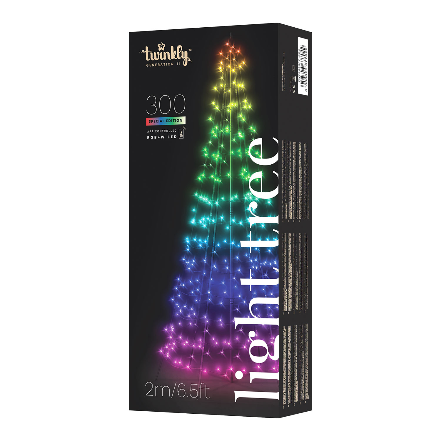 Twinkly Light Tree 300 led RGB et Blanc Chaud, h. 2 mètres 1 Twinkly Light Tree 300 led RGB et Blanc Chaud, h. 2 mètres 1