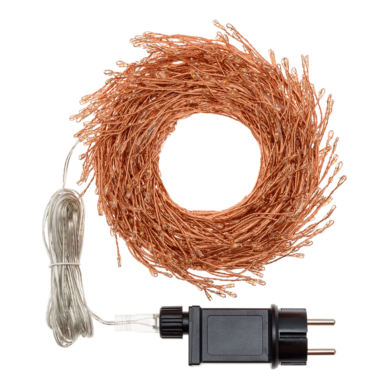 Festone di Luce rame 6 m, 720 microled bianco extra caldo 2 Festone di Luce rame 6 m, 720 microled bianco extra caldo 2