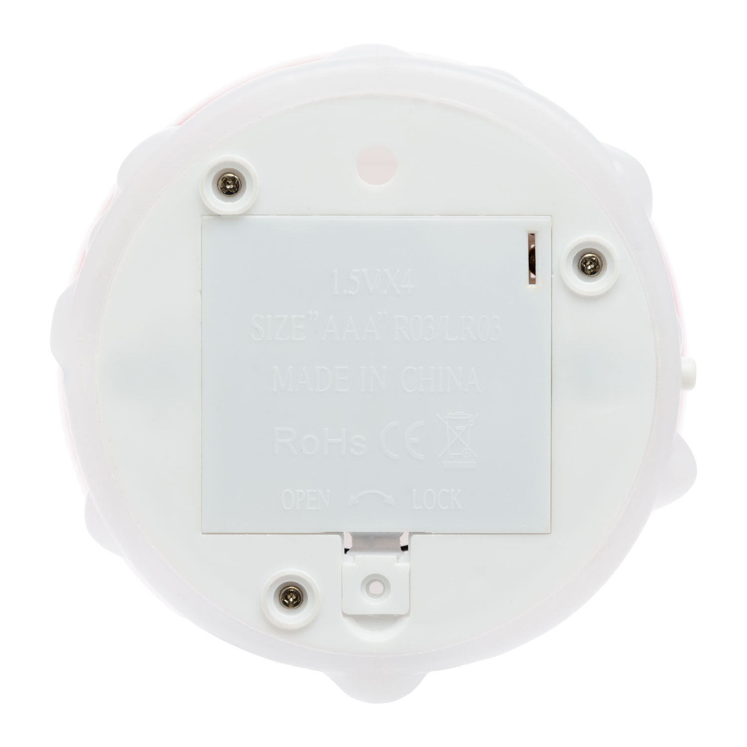 Kugel mit umgedrehtem Weihnachtsmann, H. 21 cm, mehrfarbiger RGB-LED-Glitzer 3 Kugel mit umgedrehtem Weihnachtsmann, H. 21 cm, mehrfarbiger RGB-LED-Glitzer 3