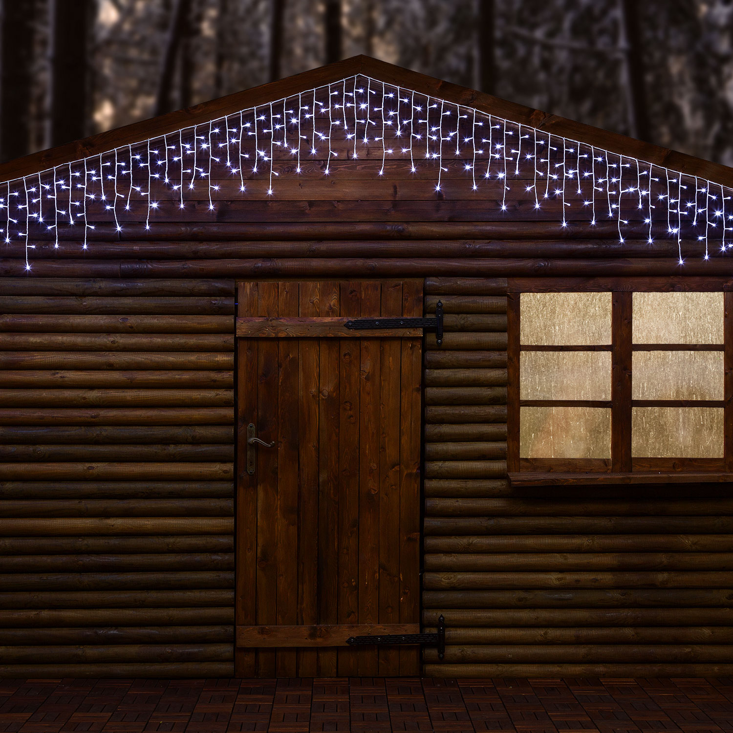 Stalattite di luci, 360 led bianco freddo 2 Stalattite di luci, 360 led bianco freddo 2