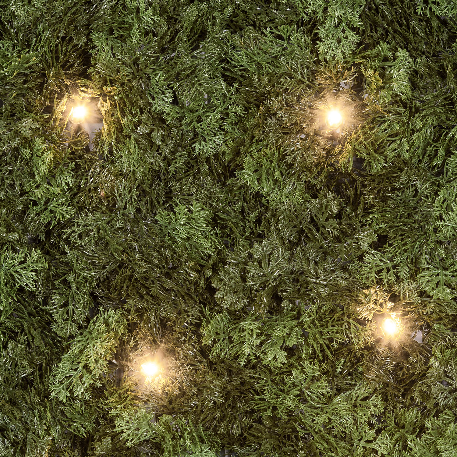 Panneau de Lichen artificiel vert forêt Green Wall Light, 16 Maxiled Dual Color blanc chaud 5