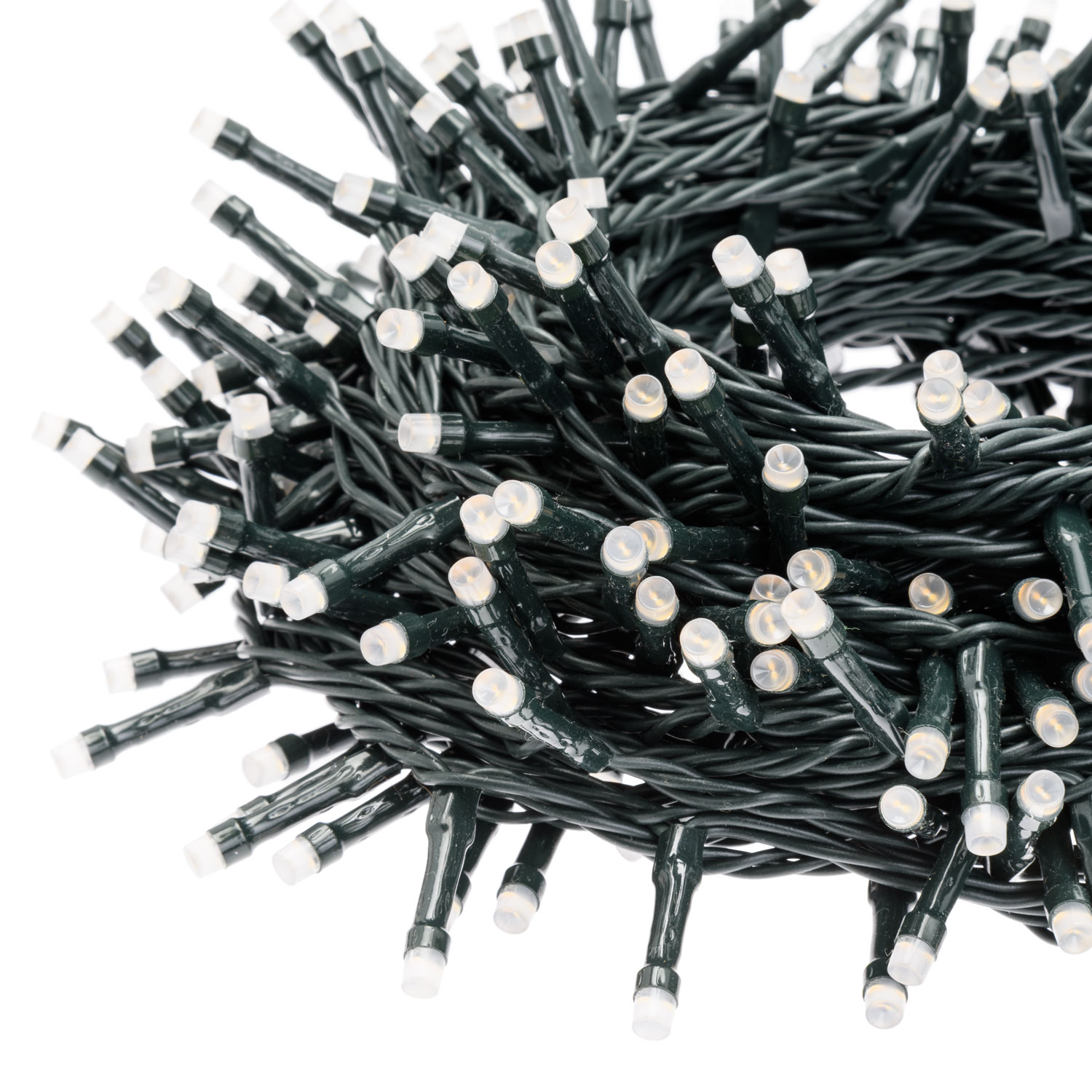 Lichterkette 30 m, 500 Dual-LEDs in Warmweiß und Extra Warmweiß, grünes Kabel 6 Lichterkette 30 m, 500 Dual-LEDs in Warmweiß und Extra Warmweiß, grünes Kabel 6