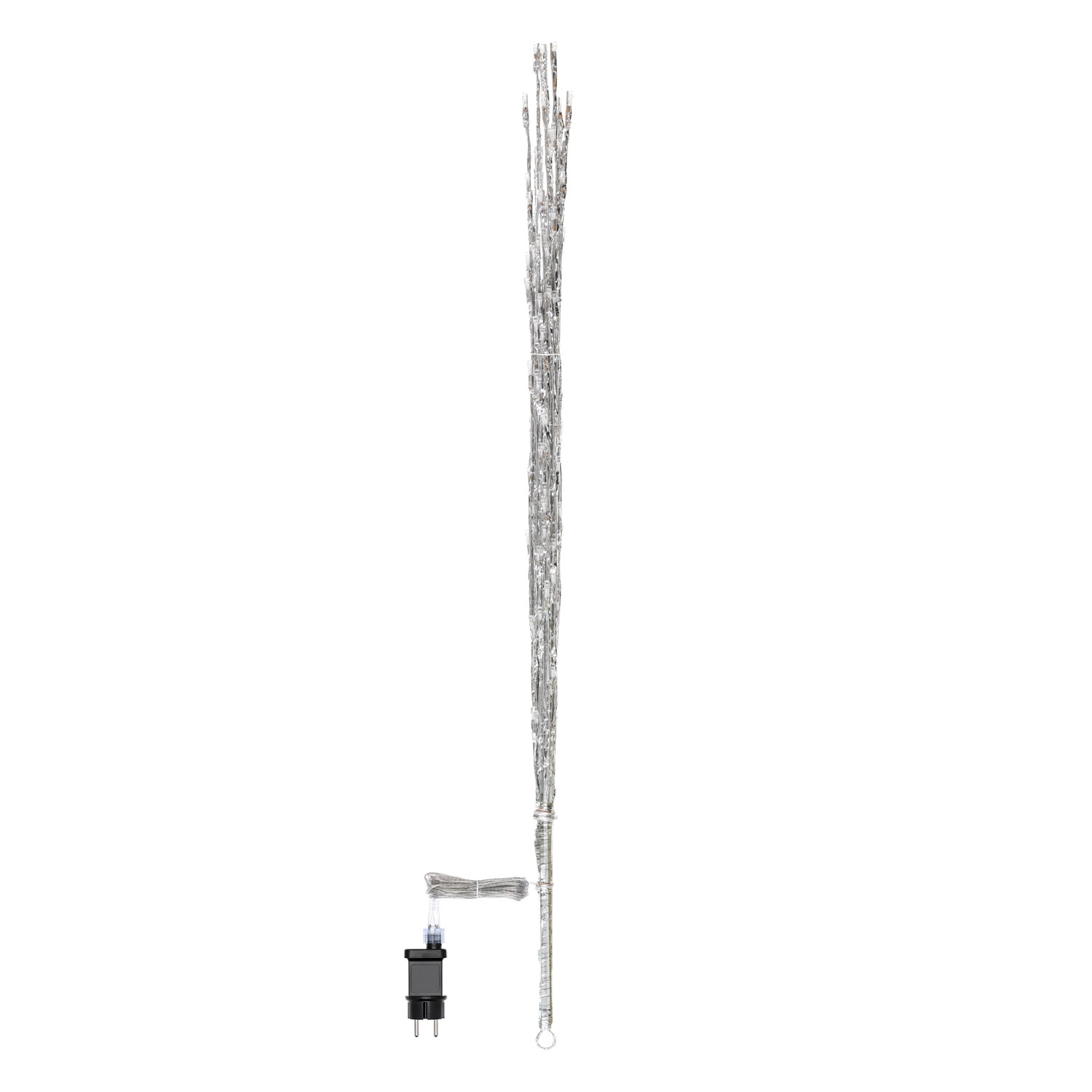 Branche lumineuse argentée, 144 led blanc froid (100 cm) 2 Branche lumineuse argentée, 144 led blanc froid (100 cm) 2