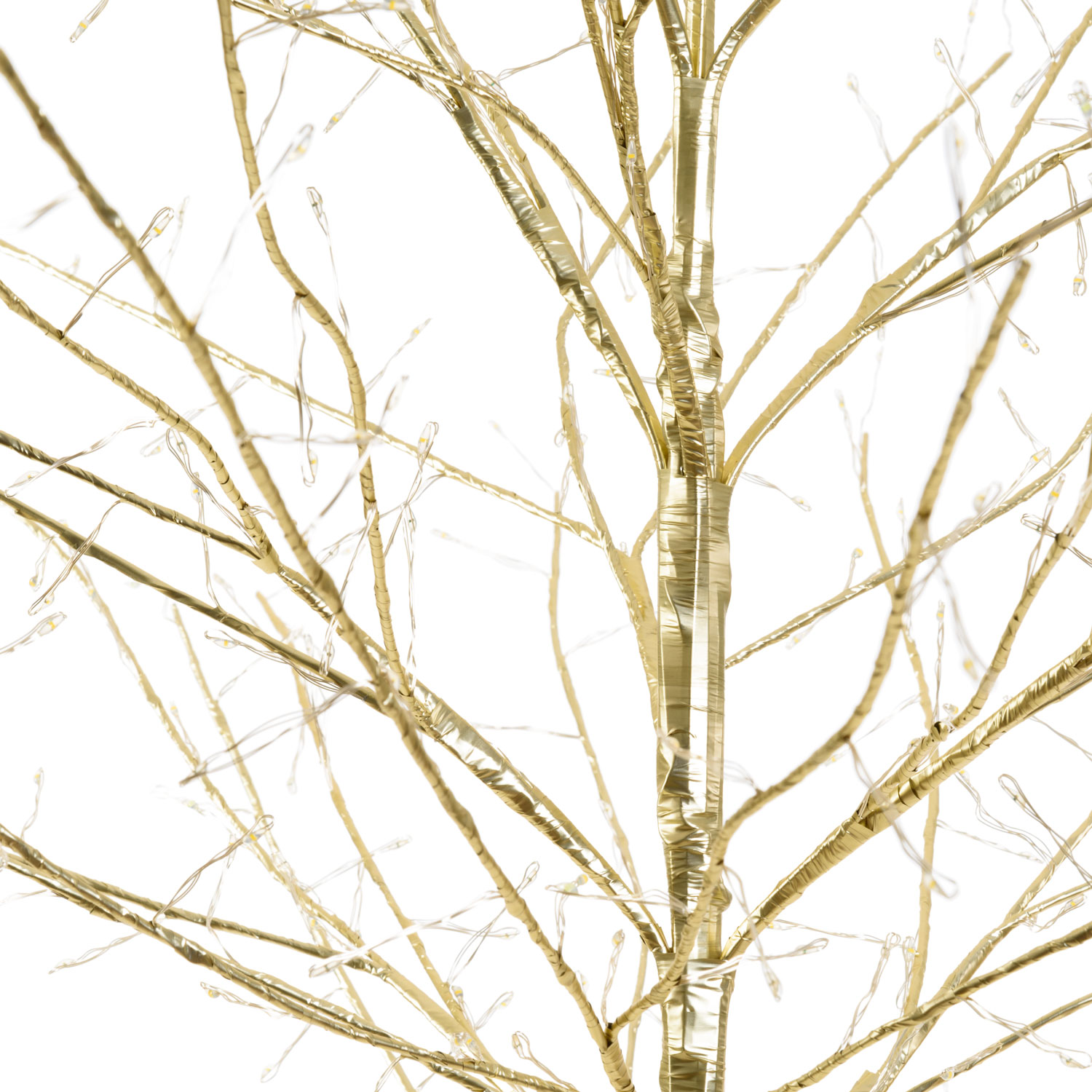 Arbre Branche de Tilleul Champagne h 2,3 m, 1560 microled blanc chaud et blanc froid, utilisation en intérieur 5 Arbre Branche de Tilleul Champagne h 2,3 m, 1560 microled blanc chaud et blanc froid, utilisation en intérieur 5