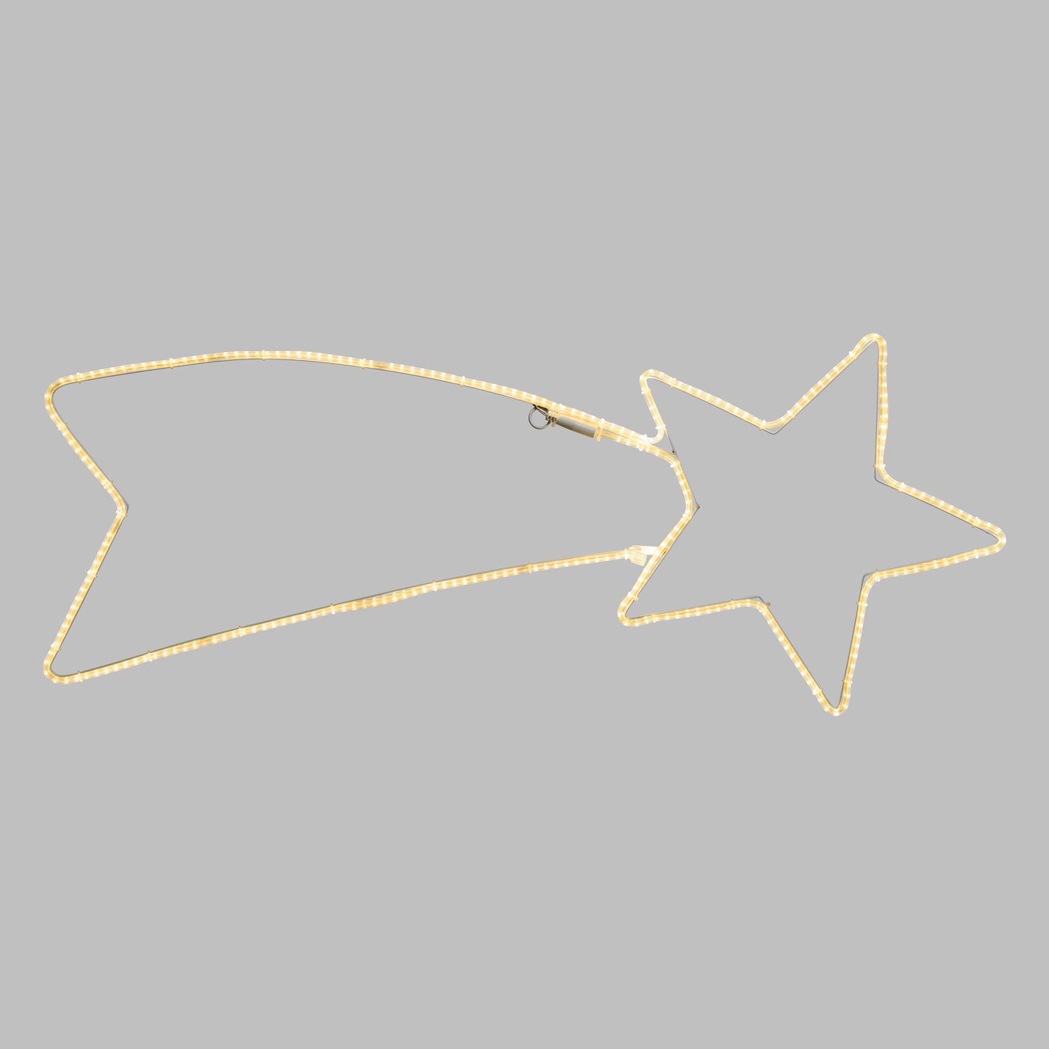 Étoile filante en tube ultra lumineux 100 x 40 cm, led blanc chaud 4 Étoile filante en tube ultra lumineux 100 x 40 cm, led blanc chaud 4