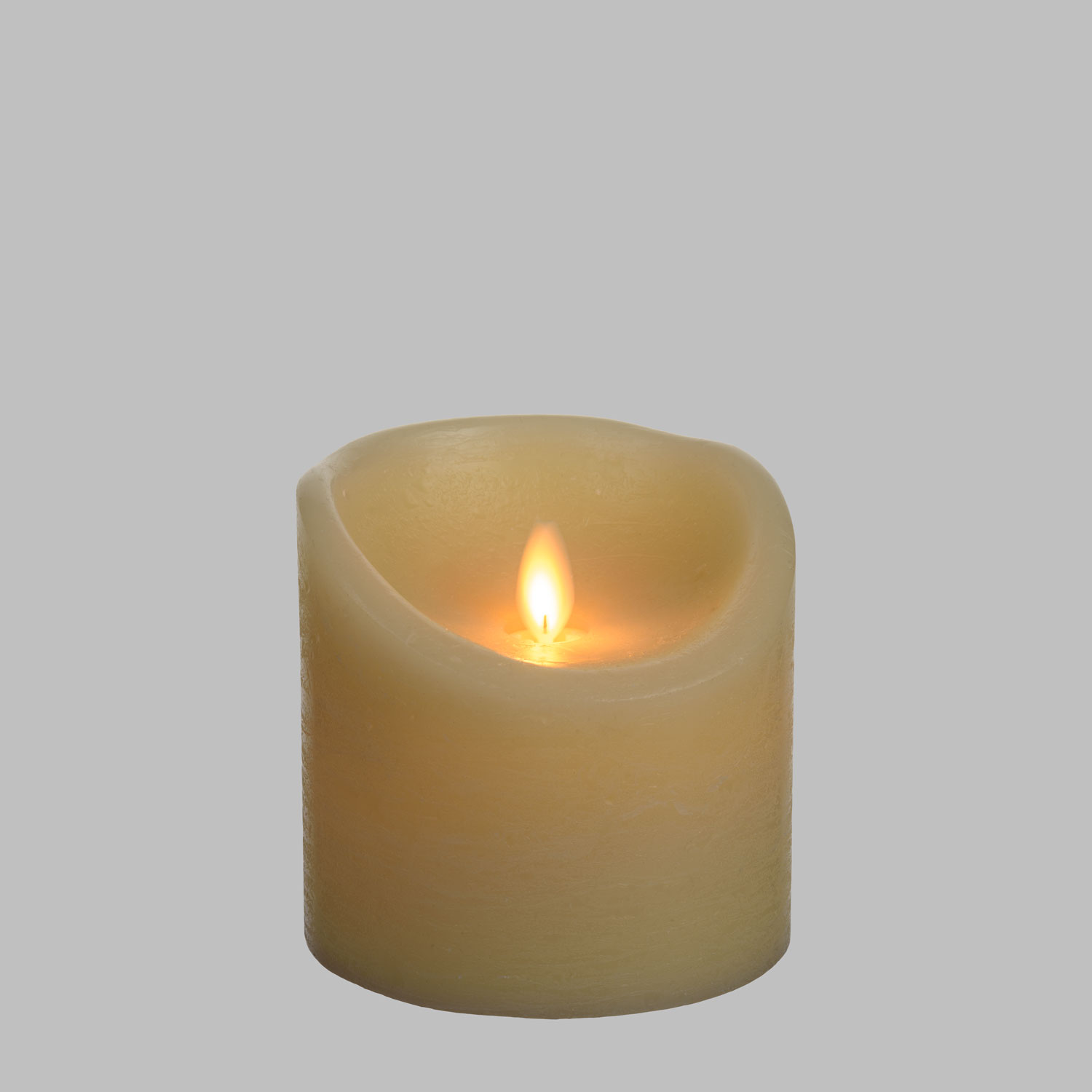 Ivory rough wax Candle, h 10 cm 6 Ivory rough wax Candle, h 10 cm 6