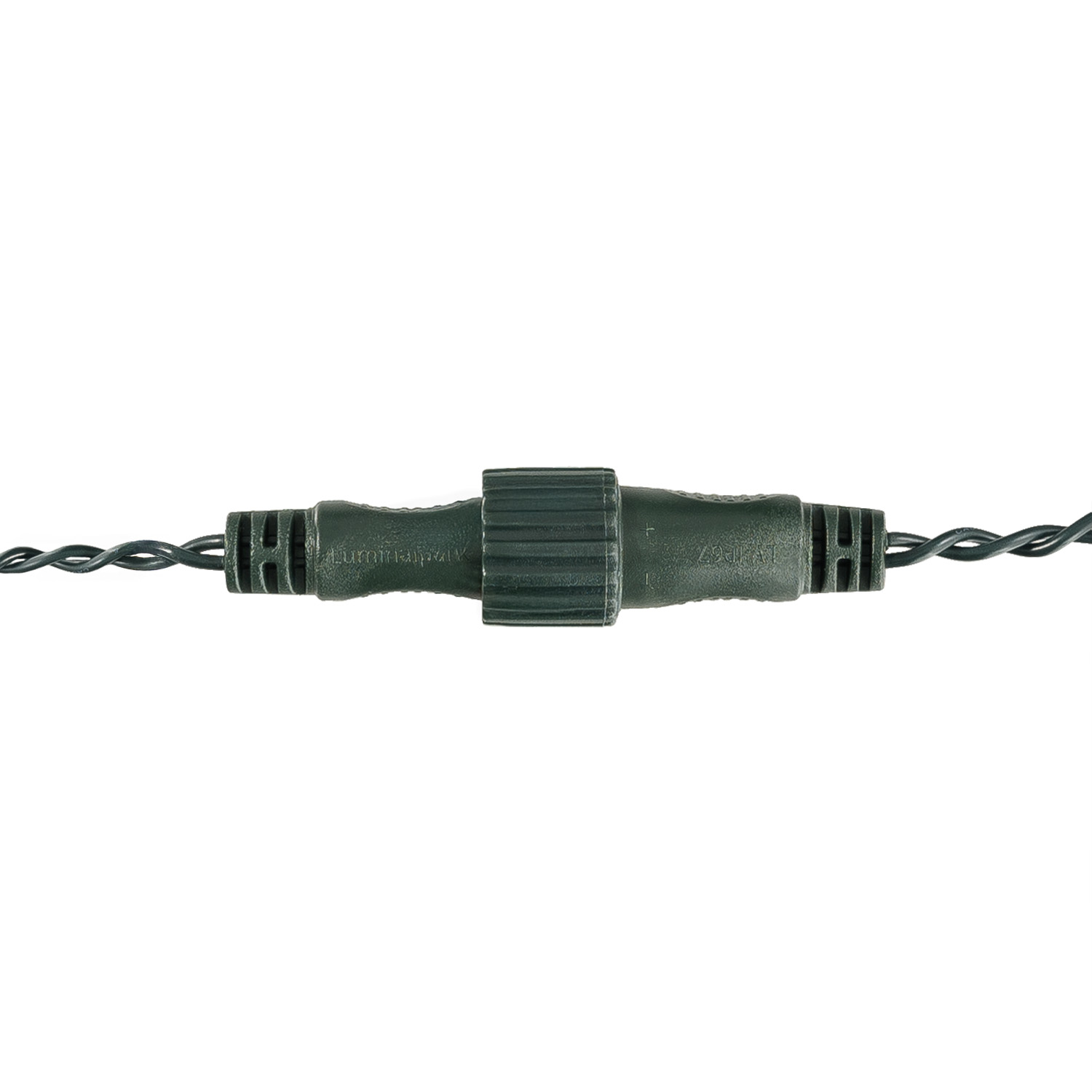 Guirlande Connect ProLine 36V, 5 m, 50 maxiled blanc chaud, câble vert, prolongeable 5