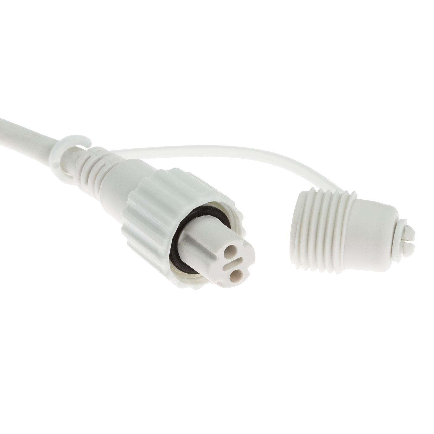 PML LED Power Cord, 1.5m white, with adapter 2 PML LED Power Cord, 1.5m white, with adapter 2
