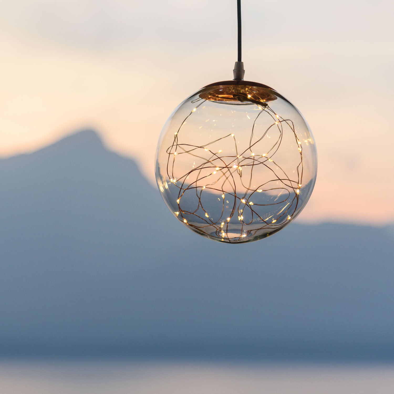 Lampada vintage a sfera con microled bianco caldo, Ø 20 cm 4 Lampada vintage a sfera con microled bianco caldo, Ø 20 cm 4