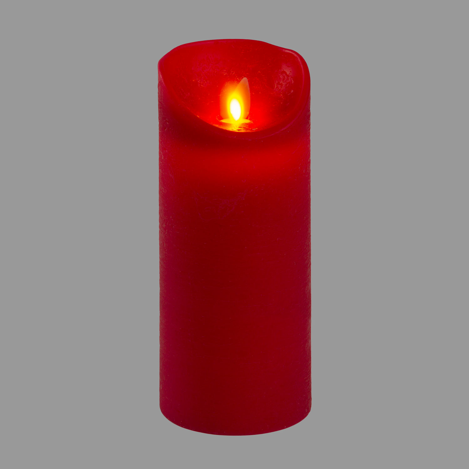 Rote LED-Wachskerze (18 cm) 6 Rote LED-Wachskerze (18 cm) 6