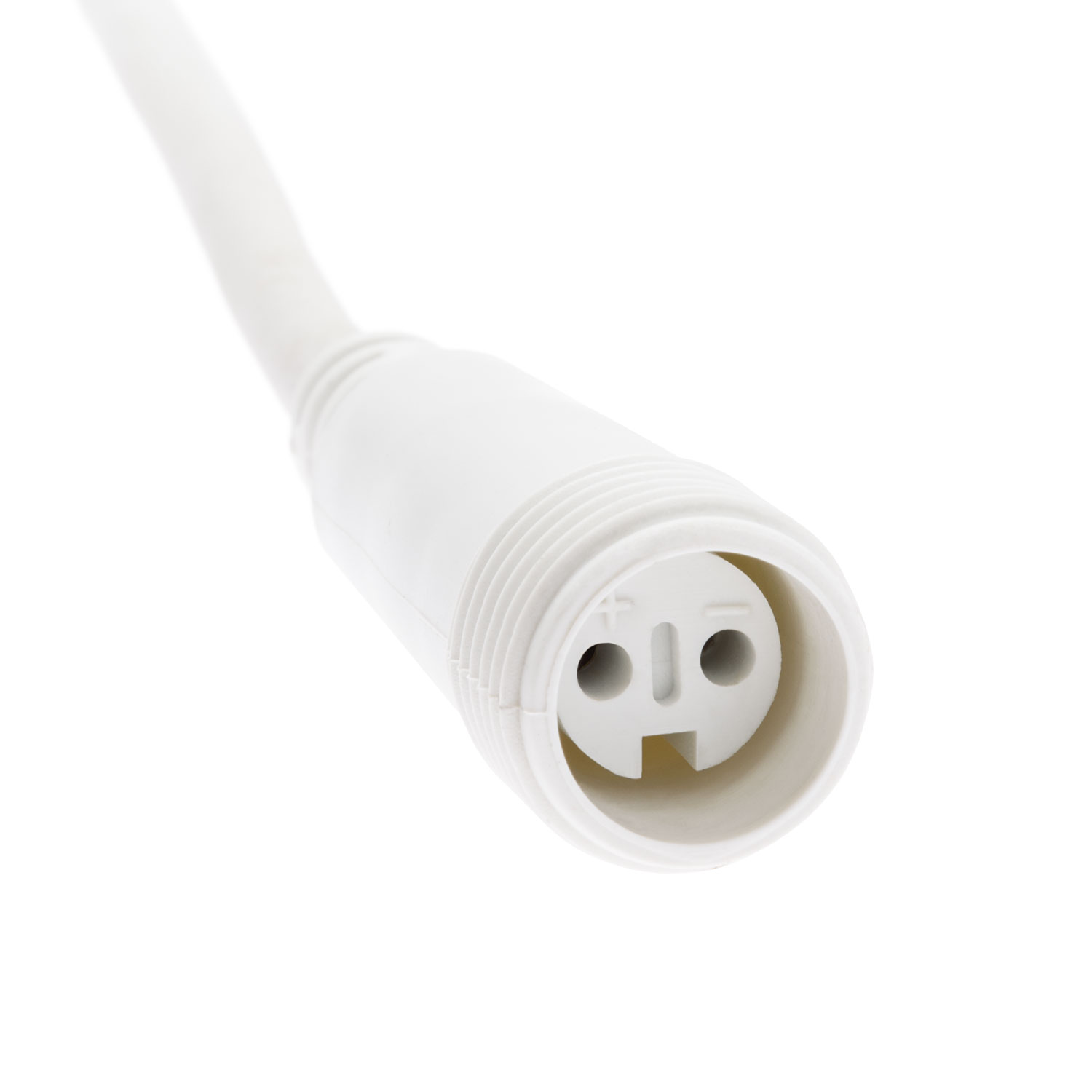 Lichterkette 10 m, 200 warmweißes MaxiLEDs, Flashing warmweiß, weißes Kabel, erweiterbar, IP67 5