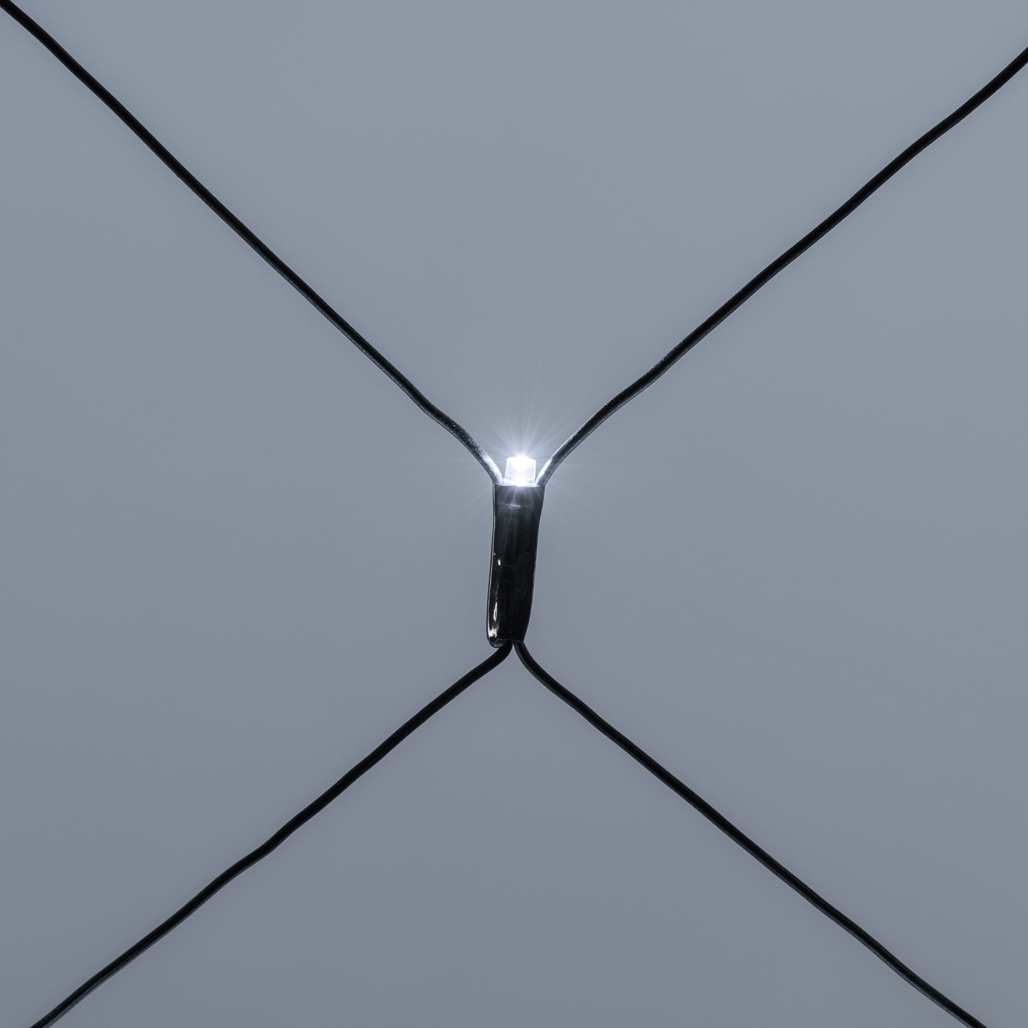 Smart Connect Lichternetz, 2 x h 1 m, 120 LEDs kaltweiß, grünes Kabel 7 Smart Connect Lichternetz, 2 x h 1 m, 120 LEDs kaltweiß, grünes Kabel 7