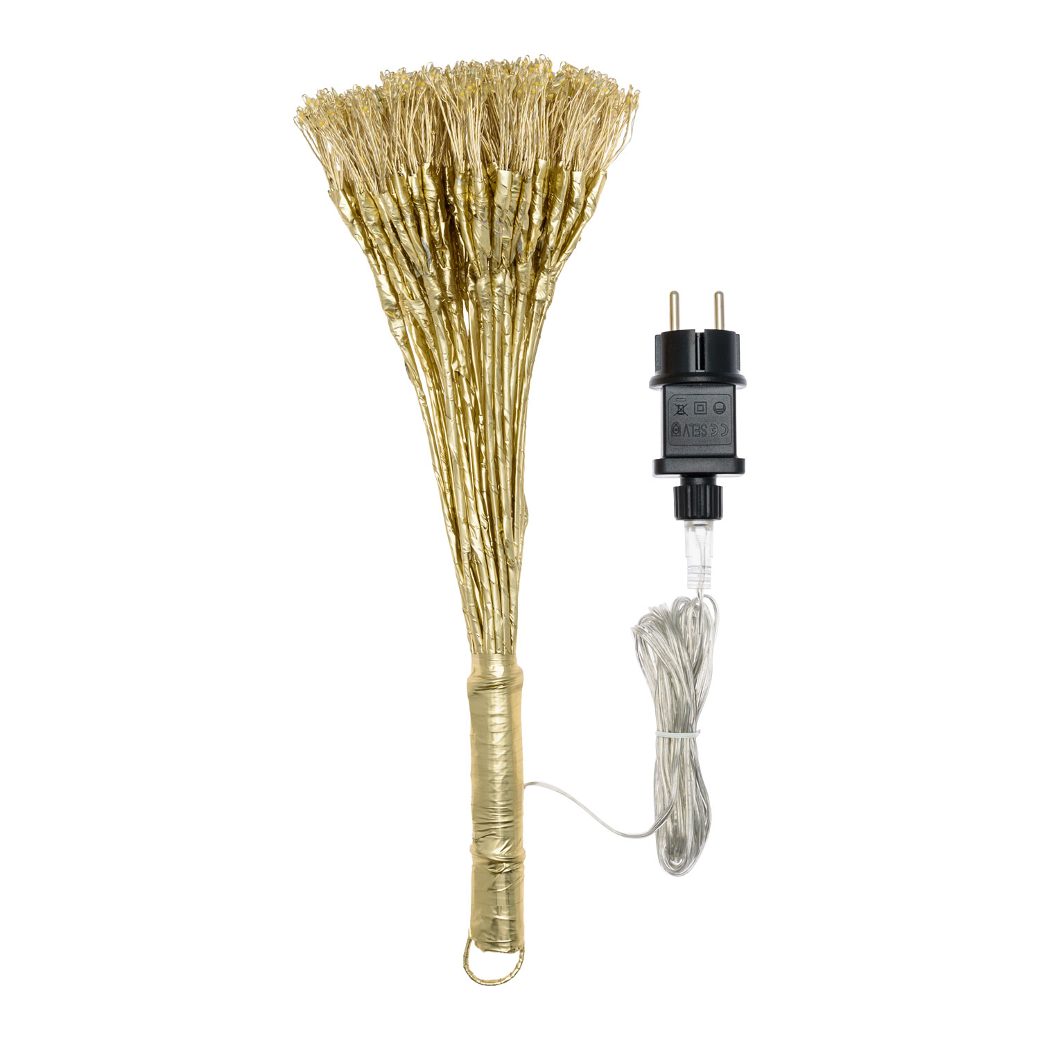 Esfera RICCO con ramas champagne, Ø 50 cm, 912 microled blanco cálido y blanco frío, uso interior 3 Esfera RICCO con ramas champagne, Ø 50 cm, 912 microled blanco cálido y blanco frío, uso interior 3