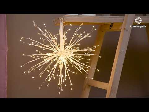 TWIGball Tiglio bianca, 35 cm, 200 microled bianco caldo, interno 2 TWIGball Tiglio bianca, 35 cm, 200 microled bianco caldo, interno 2