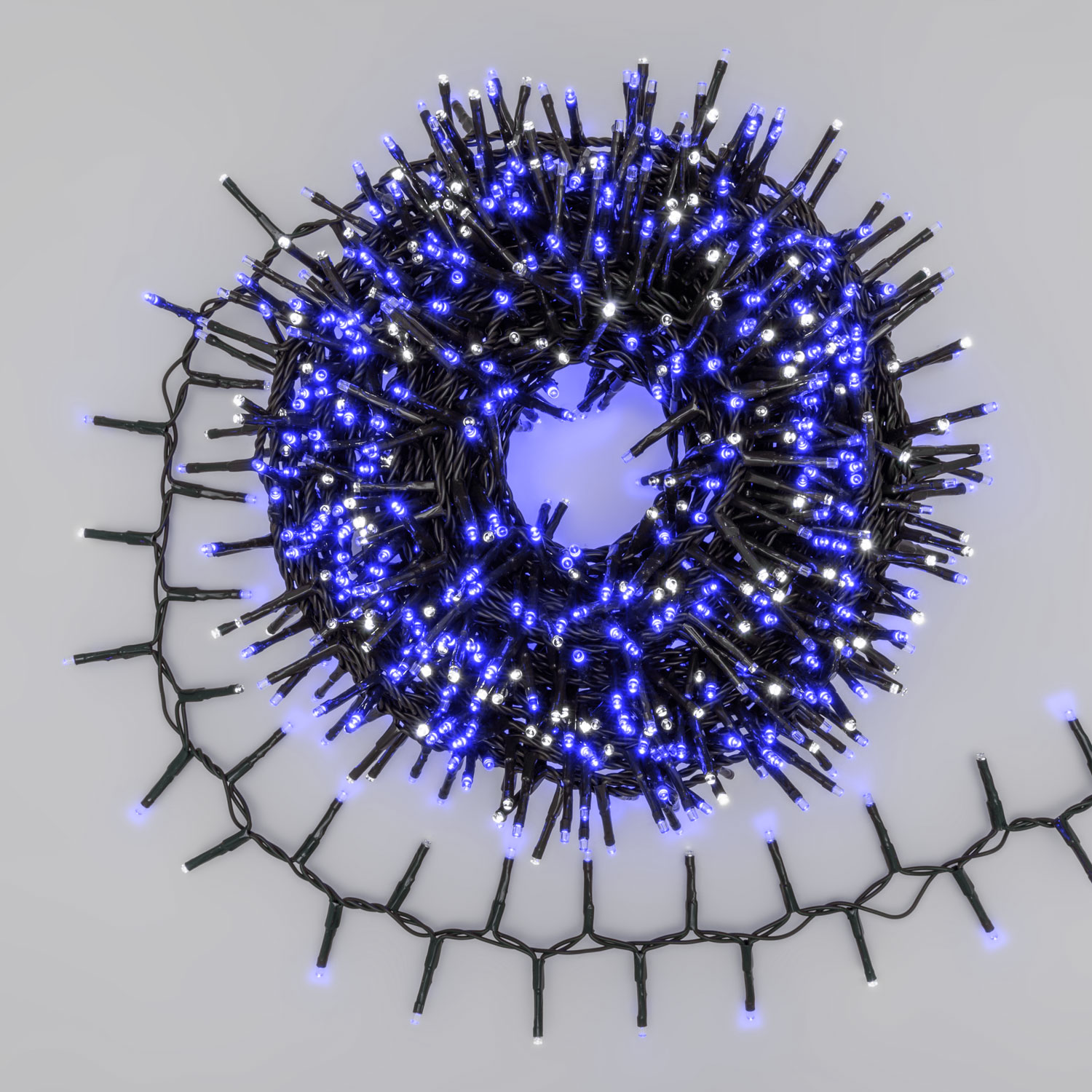 20m 1000 Blu MiniLEDs Mini Cluster String Lights, Automatic Light Effects 20m 1000 Blu MiniLEDs Mini Cluster String Lights, Automatic Light Effects