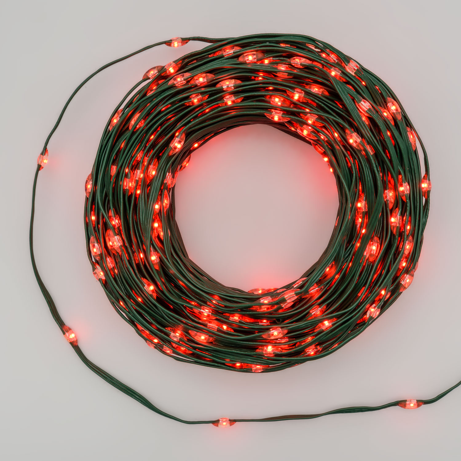 Catena Gocce di Luce da 30 m, 400 Led ultra luminosi rosso 4 Catena Gocce di Luce da 30 m, 400 Led ultra luminosi rosso 4