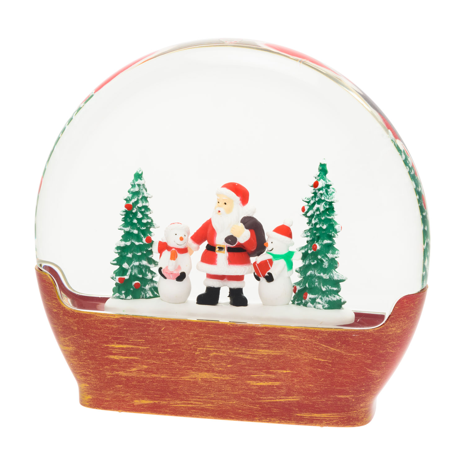 h 19 cm, Antique red glass lantern, Christmas landscape with glitter snowfall, warm white led 3 h 19 cm, Antique red glass lantern, Christmas landscape with glitter snowfall, warm white led 3