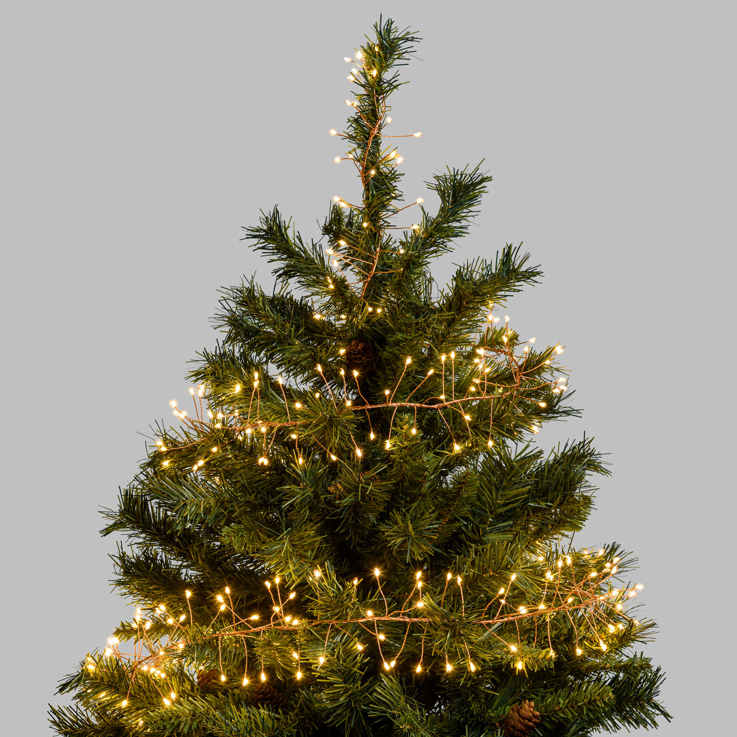 Festone di Luce rame 3 m, 360 microled bianco caldo 5 Festone di Luce rame 3 m, 360 microled bianco caldo 5