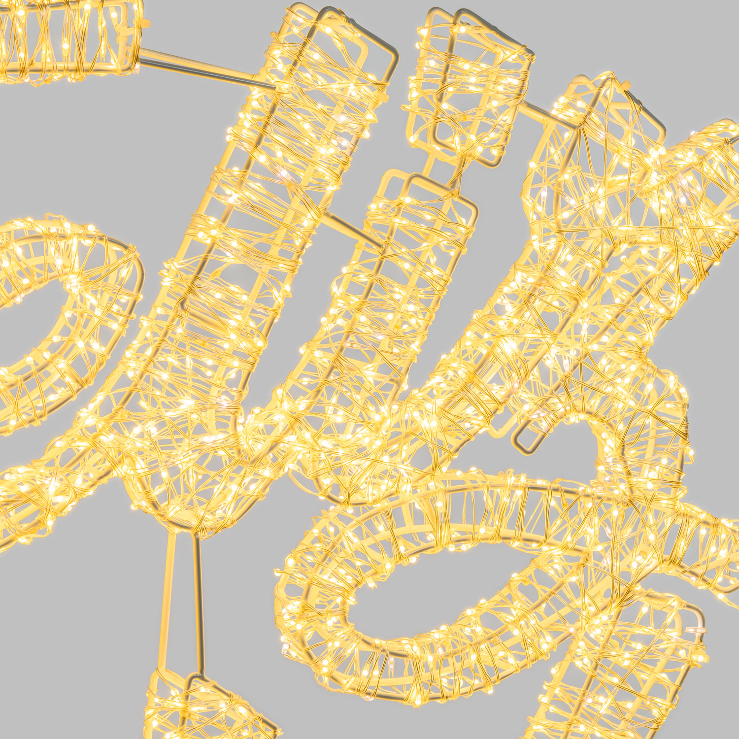 3D Leuchtschrift Feliz Navidad, 4300 MicroLEDs kalt- und warmweiß 6 3D Leuchtschrift Feliz Navidad, 4300 MicroLEDs kalt- und warmweiß 6