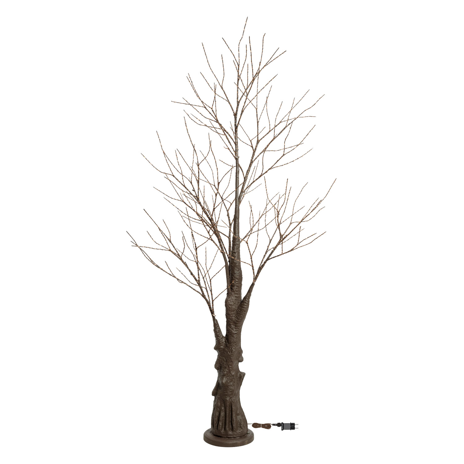 Baum mit Stamm und Sockel, MicroLEDs warmweiß 6 Baum mit Stamm und Sockel, MicroLEDs warmweiß 6