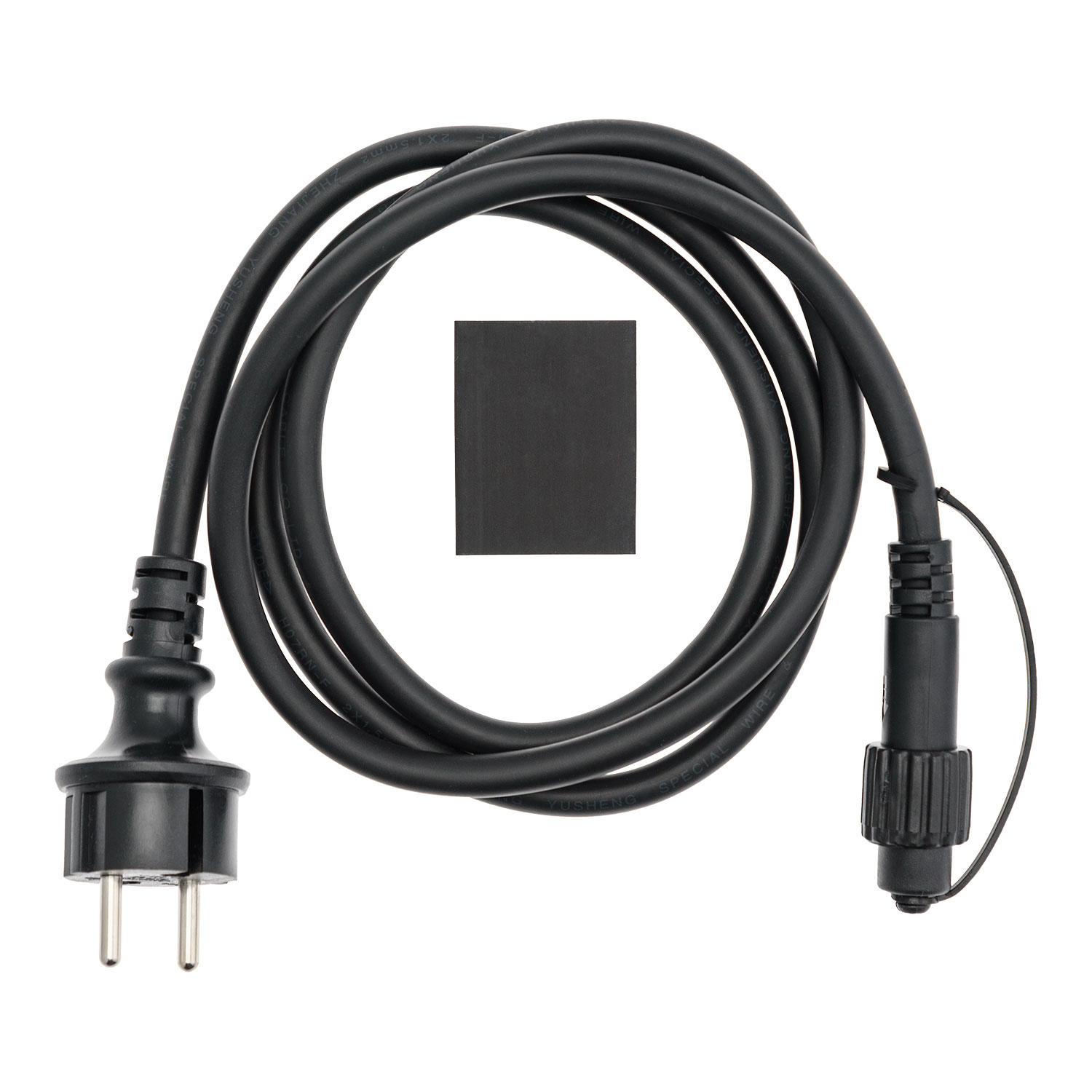 Cavo di alimentazione VINTAGE LED PRO, 1,5 metri, cavo nero Cavo di alimentazione VINTAGE LED PRO, 1,5 metri, cavo nero