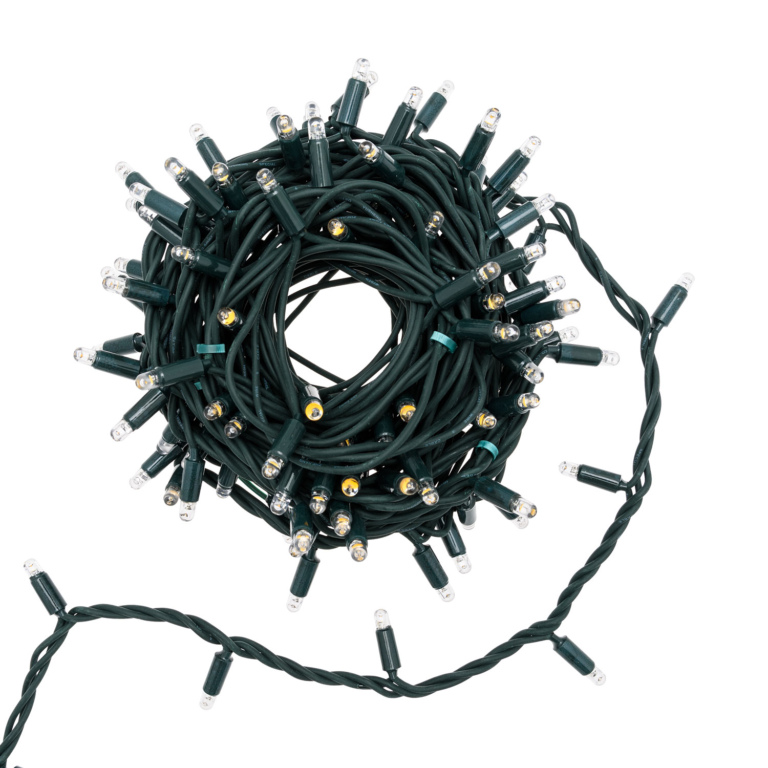 Lichterkette 10 m, 120 MaxiLEDs kaltweiß, grünes Kabel, erweiterbar 4 Lichterkette 10 m, 120 MaxiLEDs kaltweiß, grünes Kabel, erweiterbar 4
