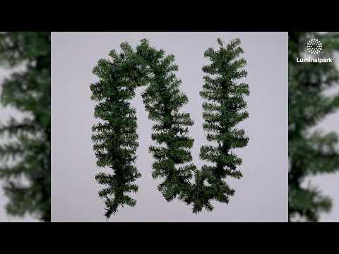 Green branch Moena pine tree 2.7 m, 400 warm white LEDs, extendable 2