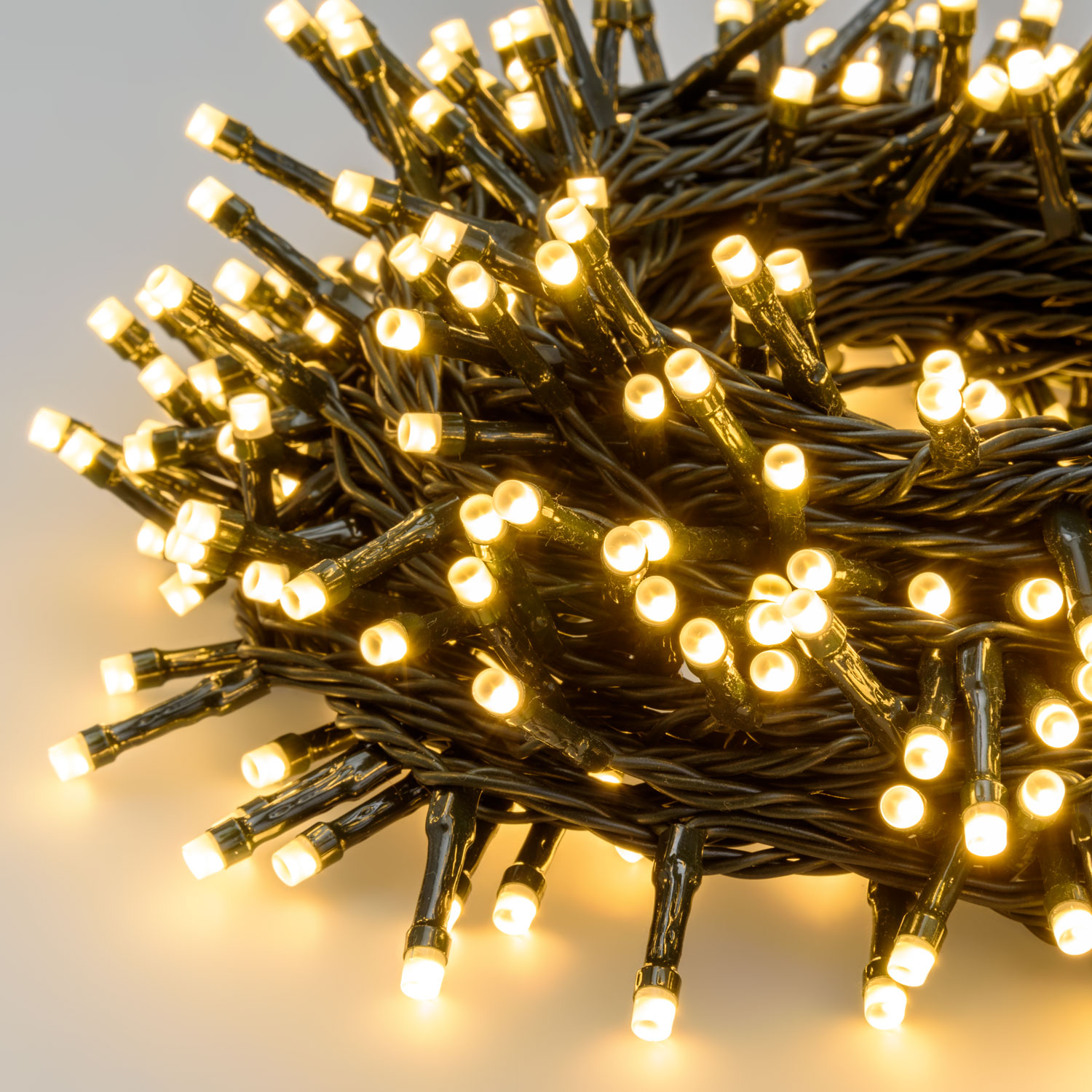 Lichterkette 30 m, 500 Dual-LEDs in Warmweiß und Extra Warmweiß, grünes Kabel 9 Lichterkette 30 m, 500 Dual-LEDs in Warmweiß und Extra Warmweiß, grünes Kabel 9