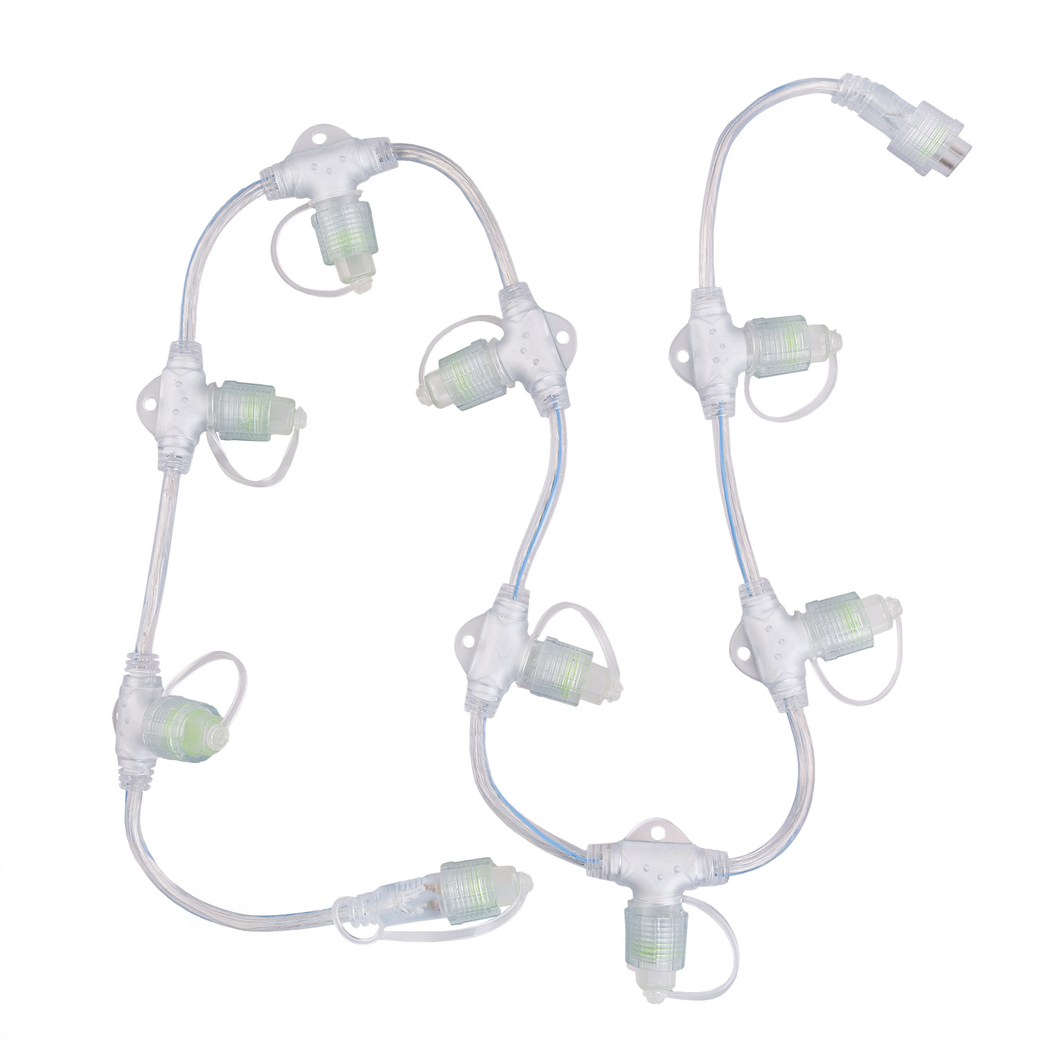 Multiconector Connect ProLine 36V, 9 salidas, cable transparente 1