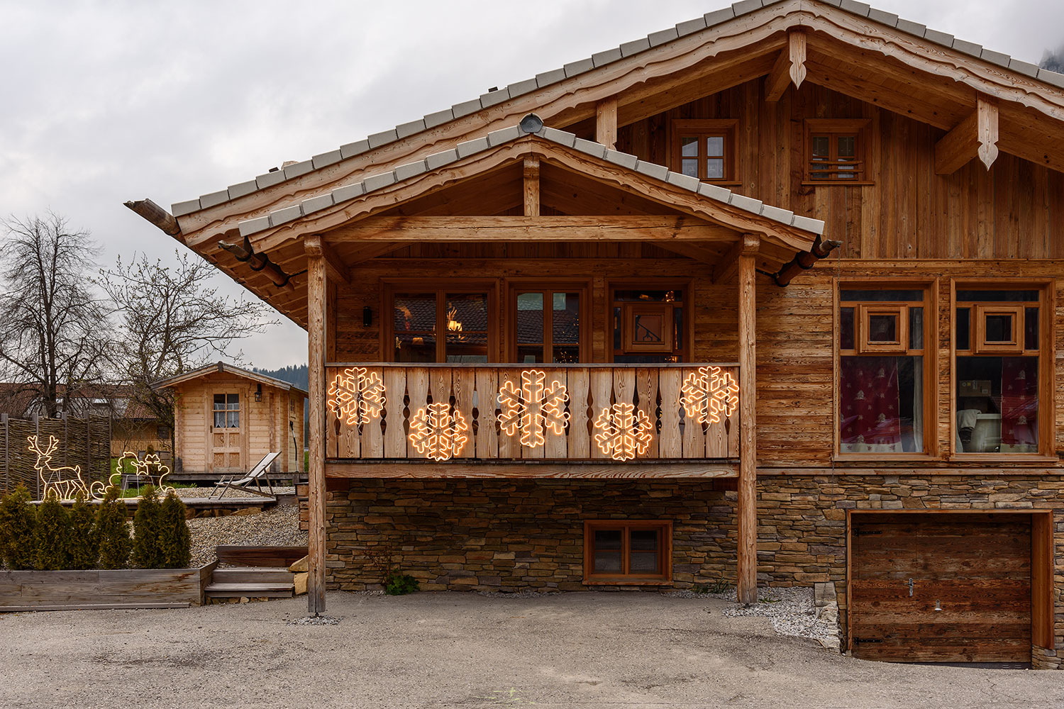 Flocon de Neige en tube Néon, 720 led blanc chaud 2 Flocon de Neige en tube Néon, 720 led blanc chaud 2