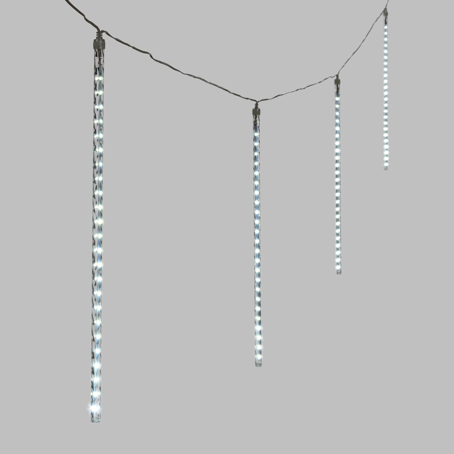 Guirlande 10 m, 10 Tubes effet neige, led blanc froid 6 Guirlande 10 m, 10 Tubes effet neige, led blanc froid 6