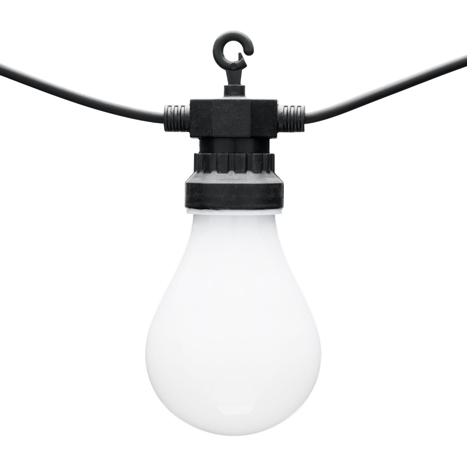 Catena 5,5 metri, 10 lampadine bianche vintage led 6 Catena 5,5 metri, 10 lampadine bianche vintage led 6