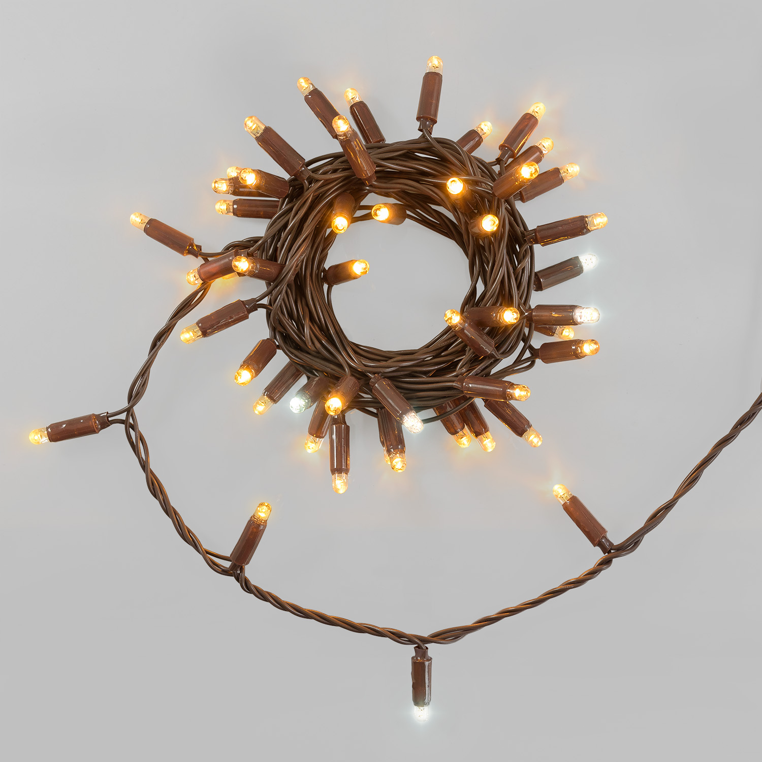 Catena Connect ProLine 36V, 5 m, 50 maxiled bianco caldo, cavo marrone Catena Connect ProLine 36V, 5 m, 50 maxiled bianco caldo, cavo marrone