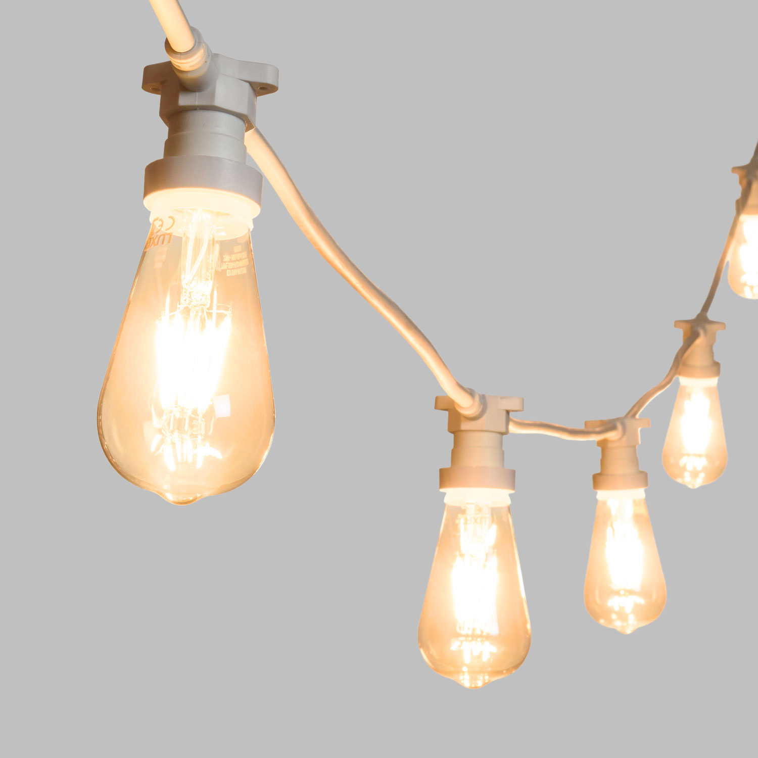 5 m Festoon Lights, 5 Edison Bulbs 4 Watts Ø 64 mm 6 5 m Festoon Lights, 5 Edison Bulbs 4 Watts Ø 64 mm 6
