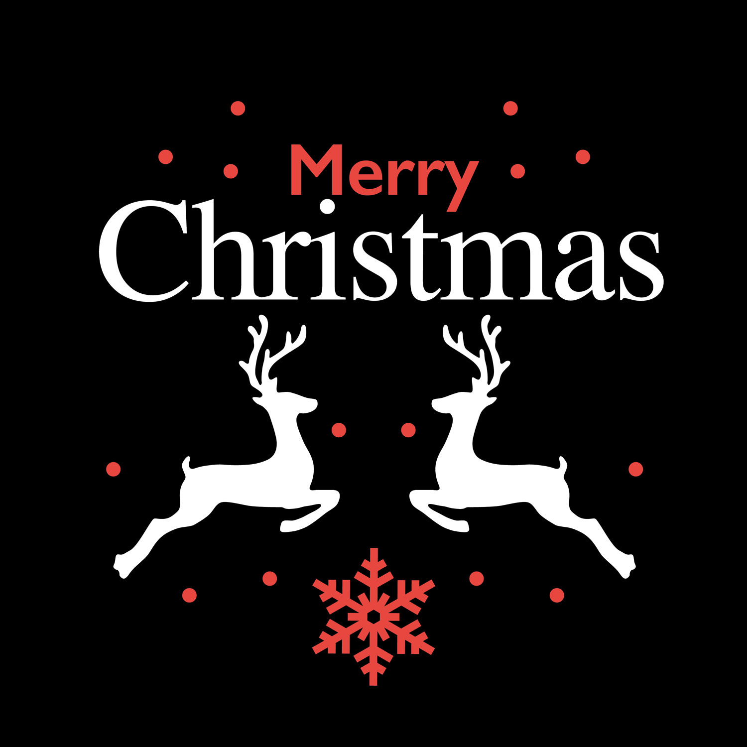 Gobo Merry Christmas con renne e cristallo Gobo Merry Christmas con renne e cristallo