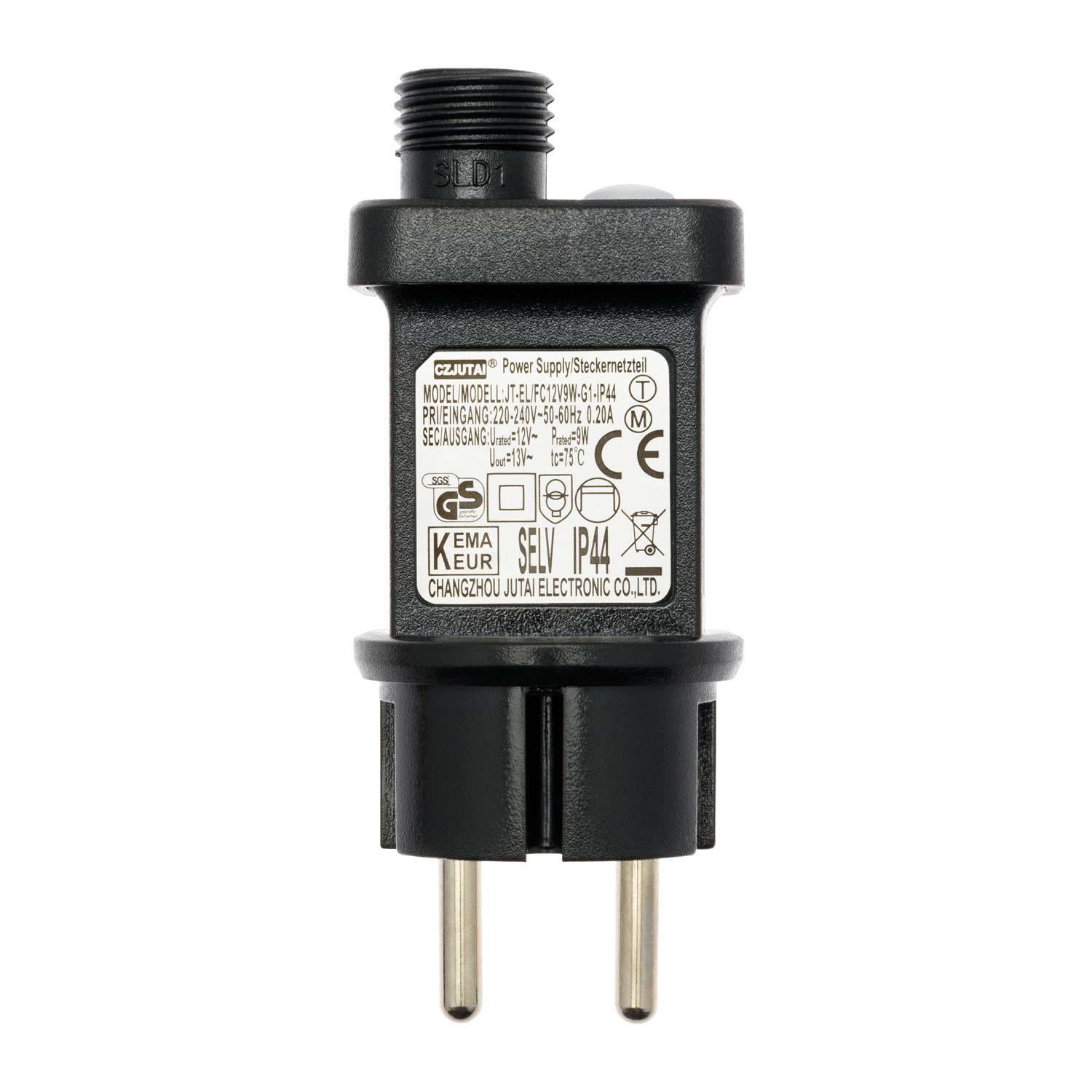 Transformateur pour lumières décoratives, 12 Volt DC, Max 9 Watt Transformateur pour lumières décoratives, 12 Volt DC, Max 9 Watt