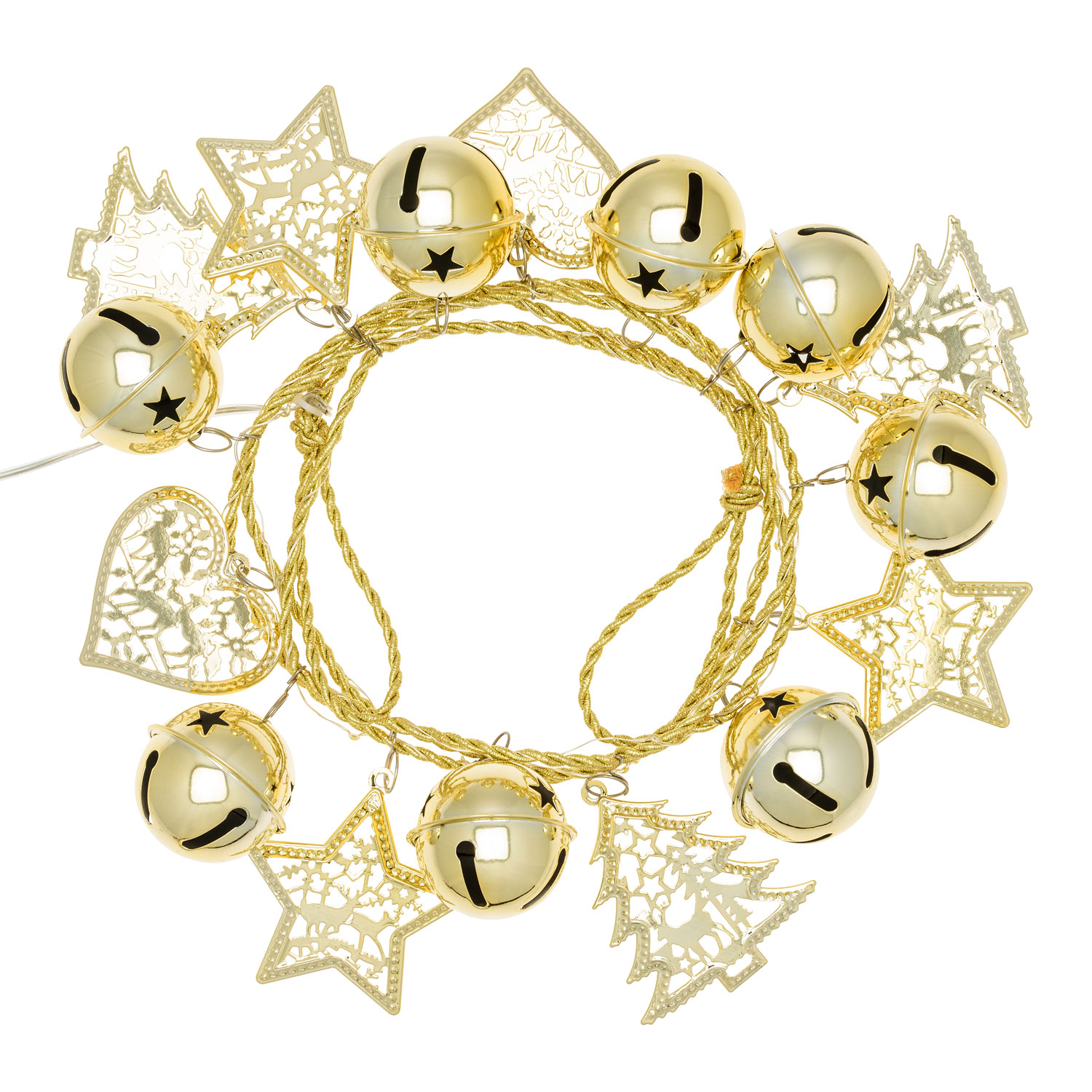 1.8 m, Gold Colored Metal Decorations Battery String Lights, 36 MicroLEDs, Warm White 3 1.8 m, Gold Colored Metal Decorations Battery String Lights, 36 MicroLEDs, Warm White 3