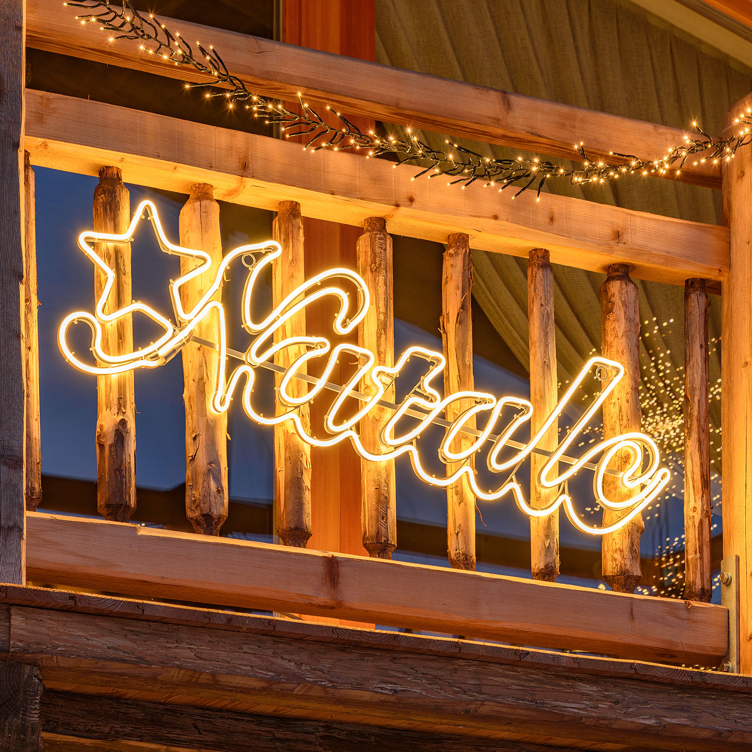 Scritta "Natale" in tubo effetto neon, 840 led bianco caldo Scritta "Natale" in tubo effetto neon, 840 led bianco caldo